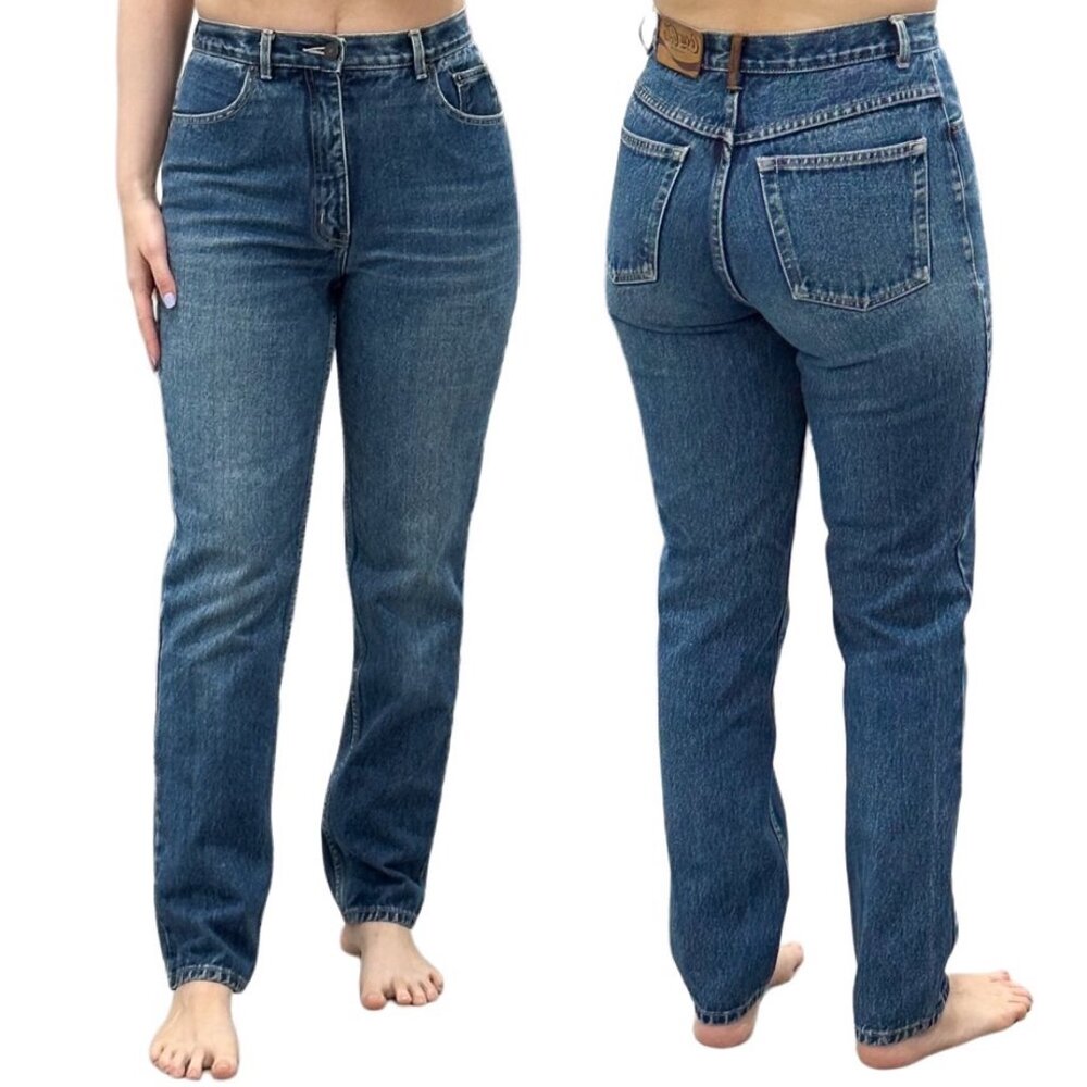 Coca Cola Vintage 80s 90s High Rise Tapered Ankle Mom Jeans Denim Womens Size 27